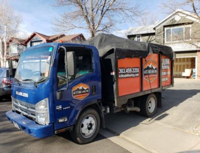 Altitude Hauling Junk Removal Truck for Estate Clean Out